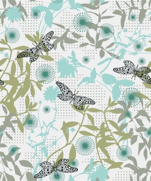 Бесшовные фоны с бабочками и насекомыми E0NxgTI97F4